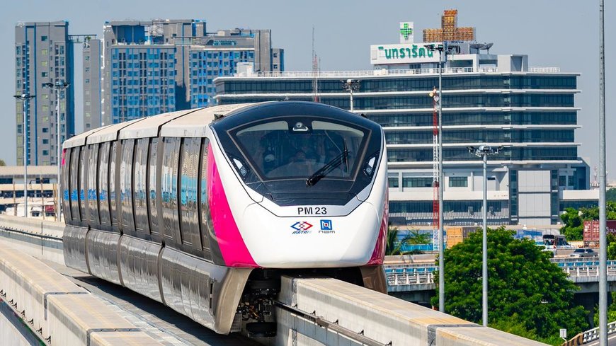 Alstom’s automated Innovia monorail system enters service on Bangkok’s MRT Pink Line